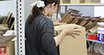 宅配買取の梱包資材(キット)やECサイトでの注文商品の発送準備